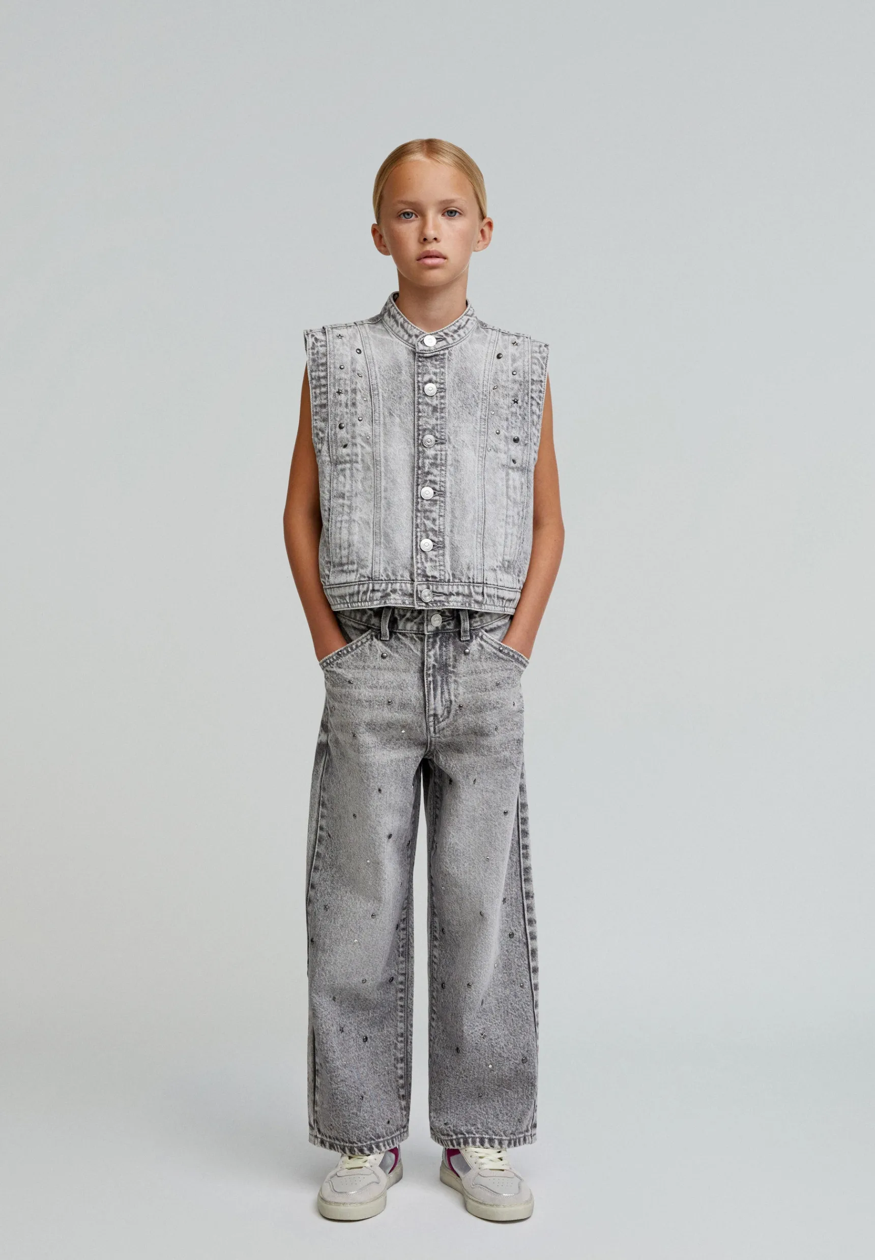 BOY Scalpers The Adventurers | STUDDED CULOTTE JEANS