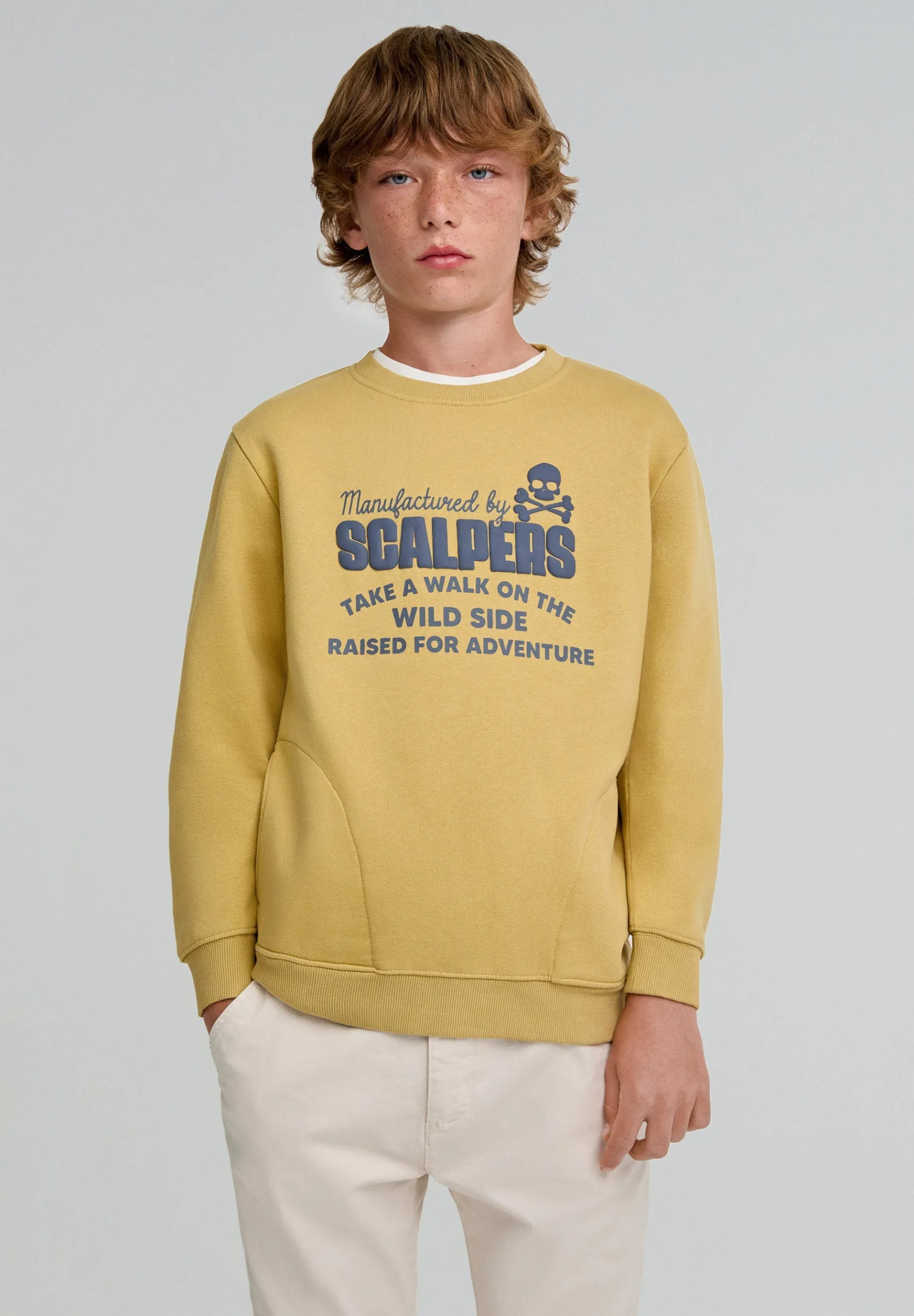 BOY Scalpers The Adventurers | SWEATSHIRT WITH POCKETS AND RAISED LOGO