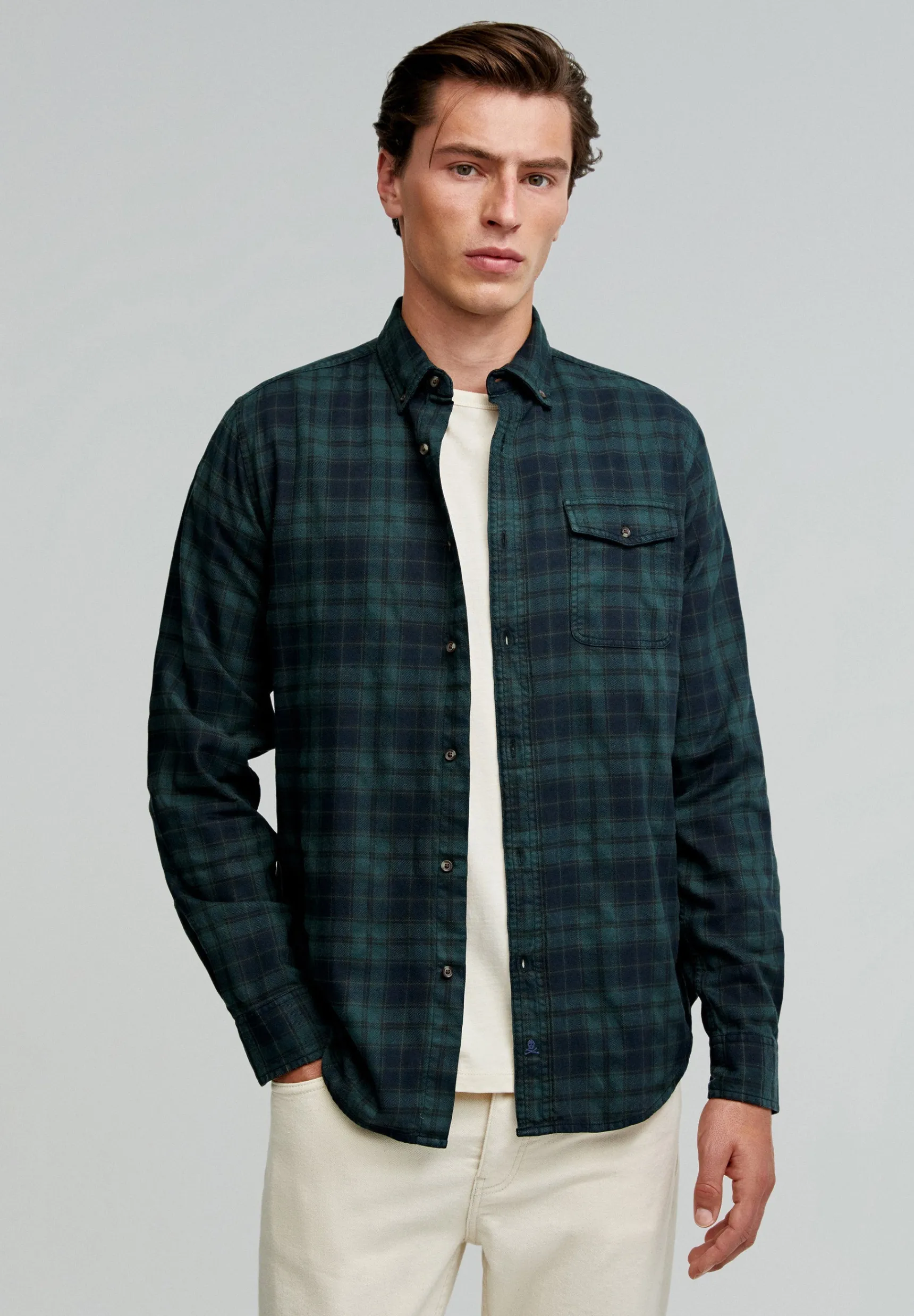 Scalpers Shirts | TARTAN CHECKS BD SHIRT