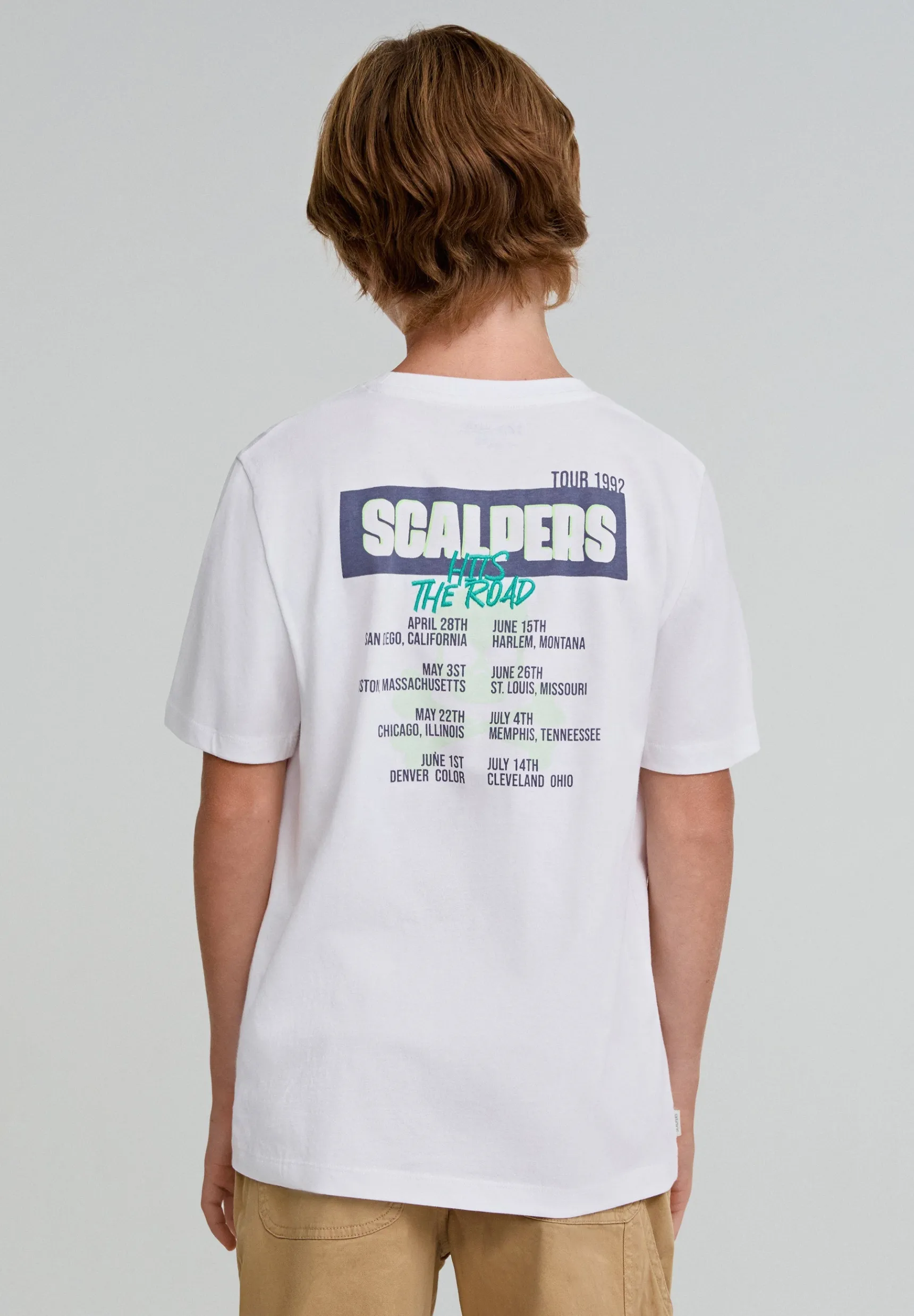 BOY Scalpers T-shirts | TOUR PRINT T-SHIRT