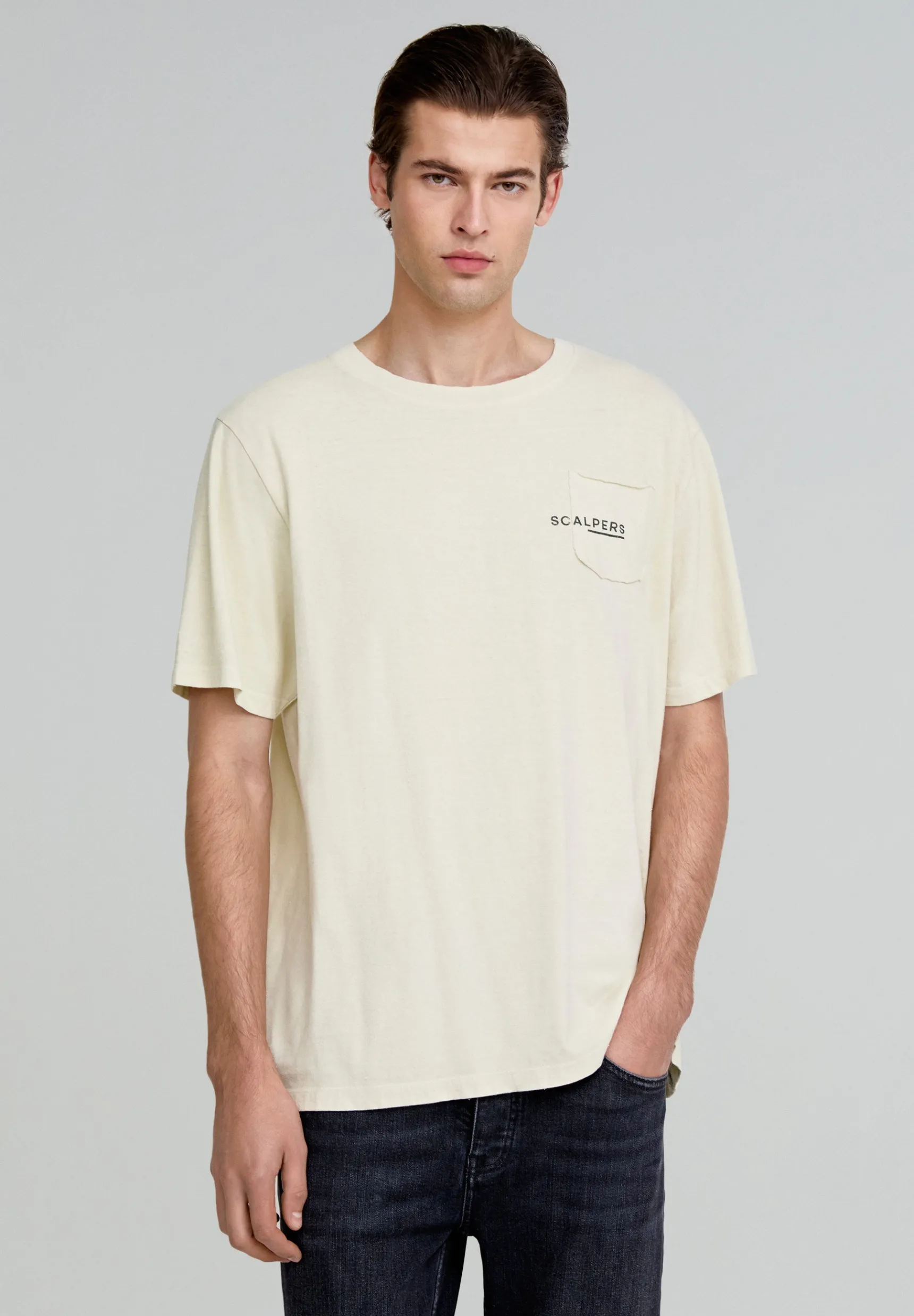 Scalpers T-shirts | T-SHIRT WITH LOGO POCKET