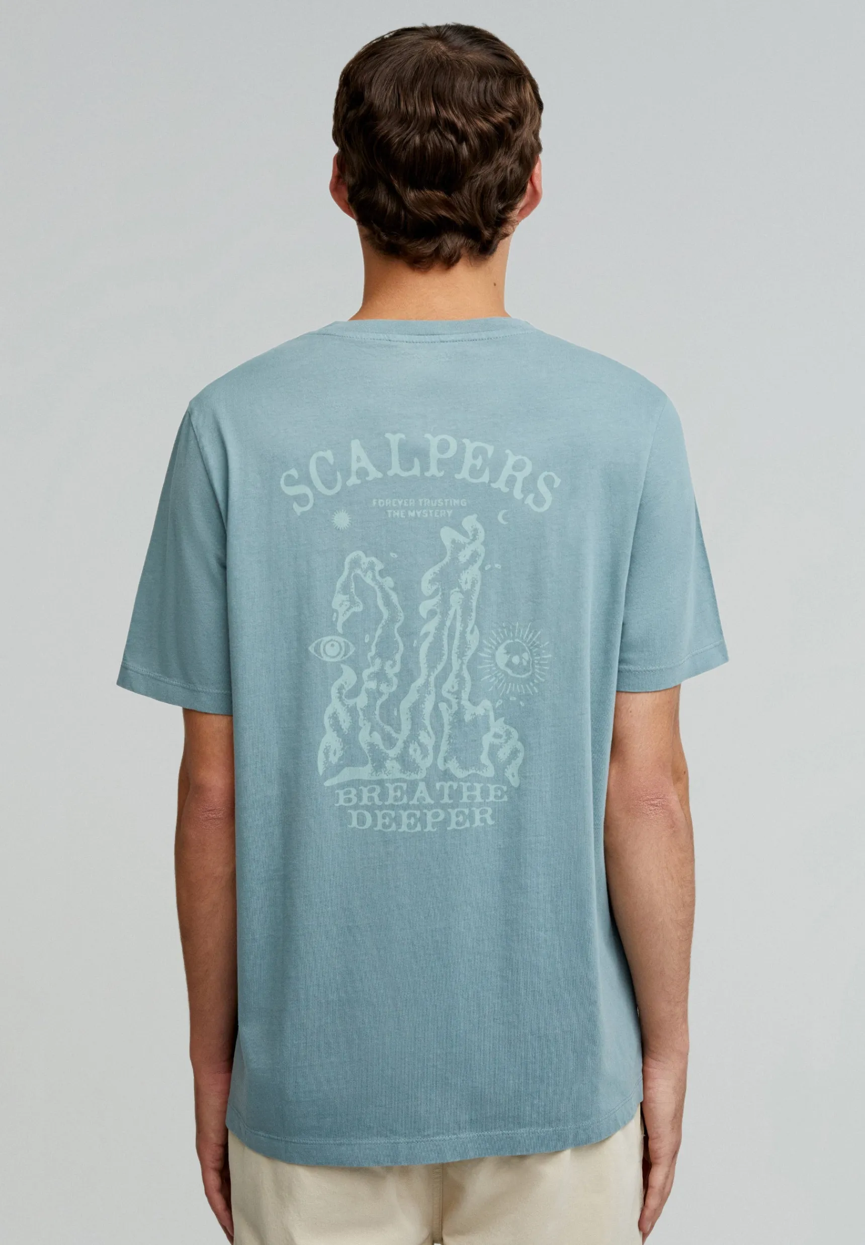 Scalpers T-shirts | T-SHIRT WITH PRINT ON THE BACK