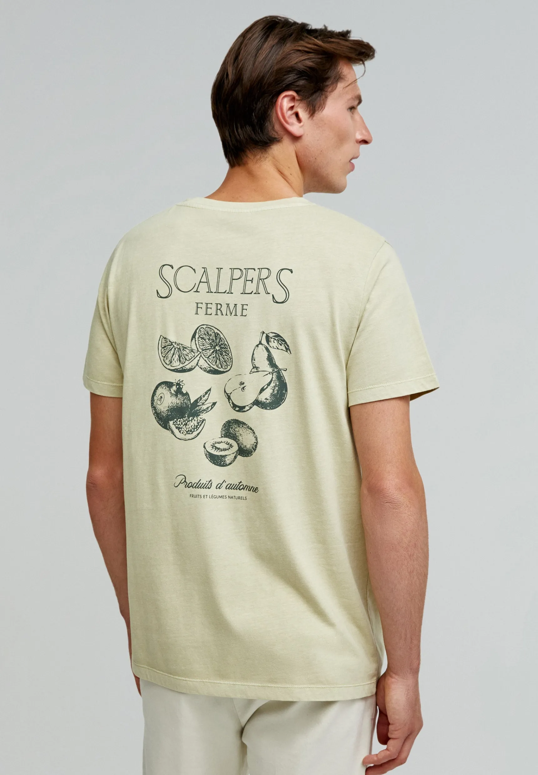 Scalpers T-shirts | T-SHIRT WITH PRINT ON THE BACK