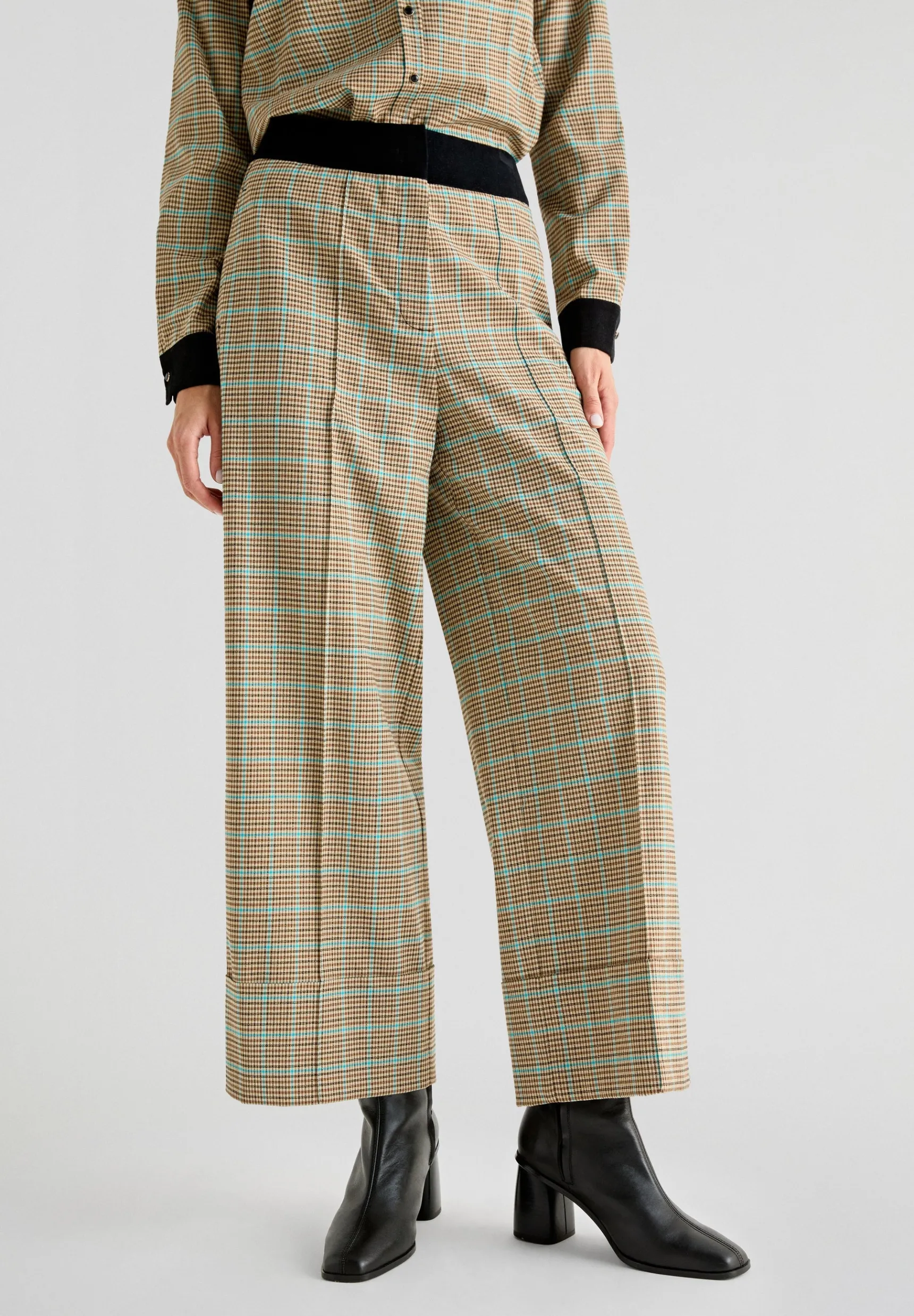 Scalpers Total Look | Trousers | LUREX CHECK PANT