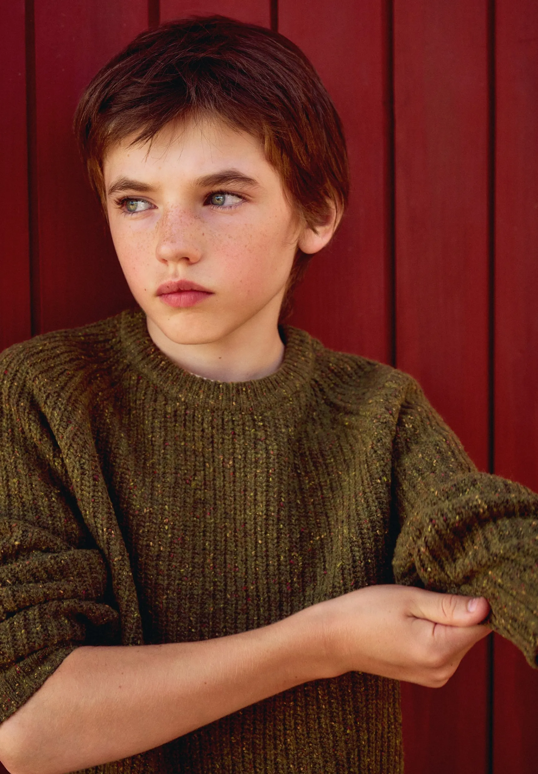 BOY Scalpers The Adventurers | WOOL SWEATER WITH COLOURS DETAIL