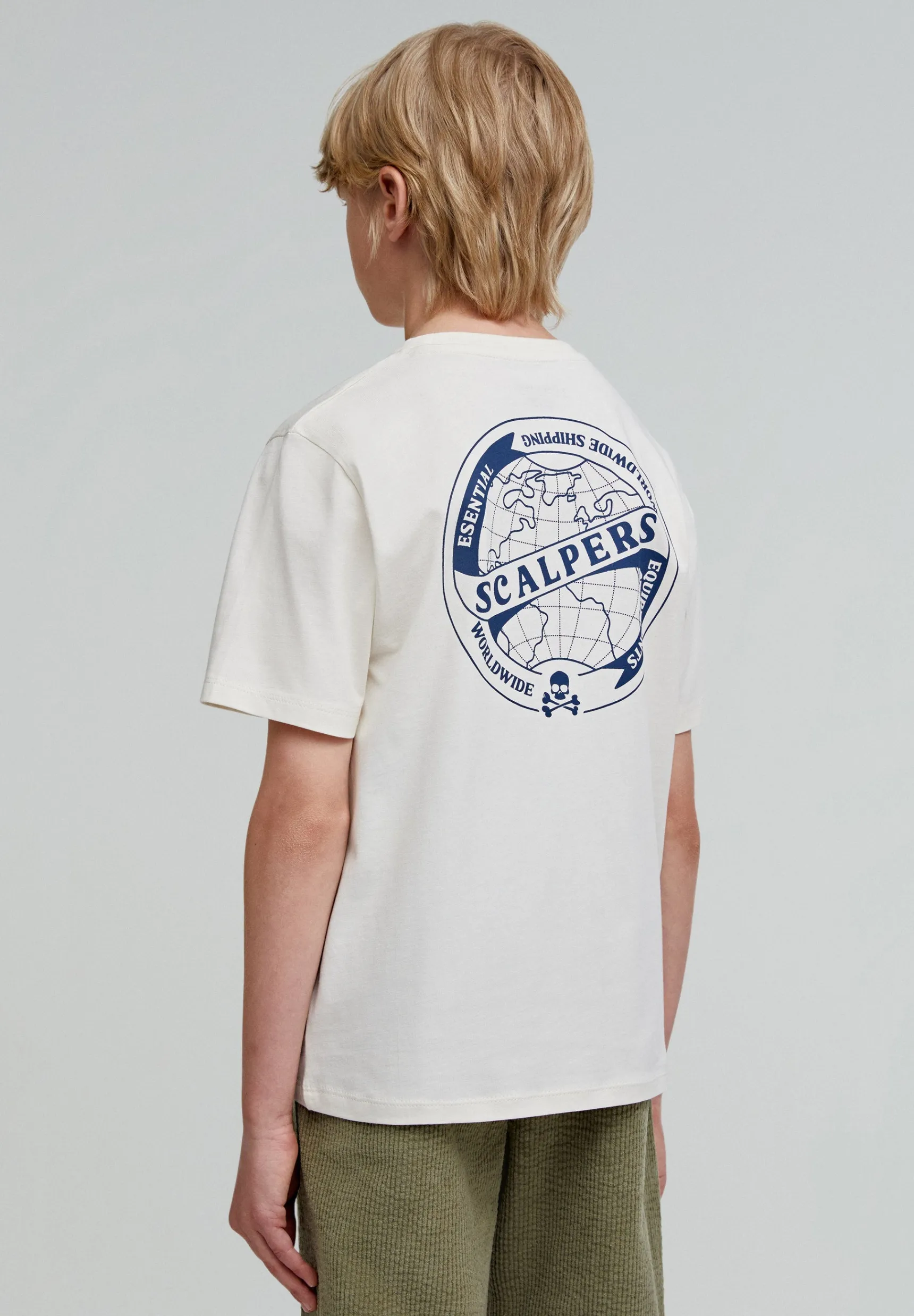 BOY Scalpers T-shirts | WORLD PRINT T-SHIRT